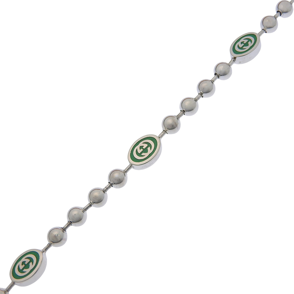 GUCCI Silver Charm Bracelet